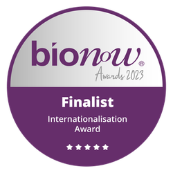 Bionow Internationalisation Award Finalist 2023