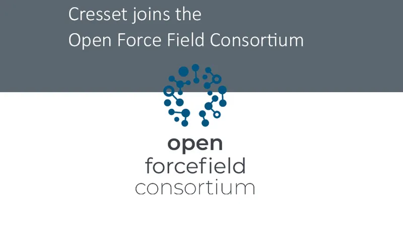 Cresset joins the Open Force Field Consortium