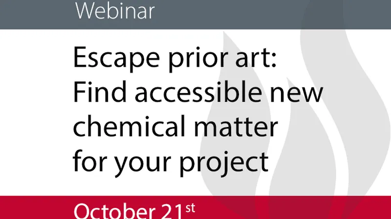 Find accessible new chemical matter for your project