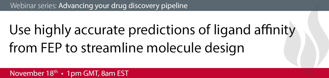 Use highly accurate predictions of ligand affinity from FEP header