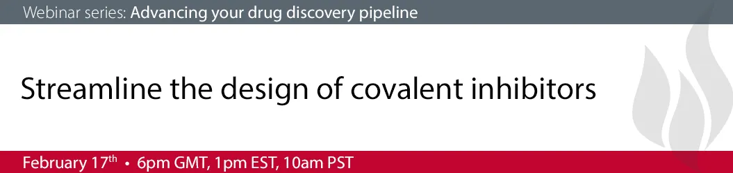 Covalent inhibitors webinar header