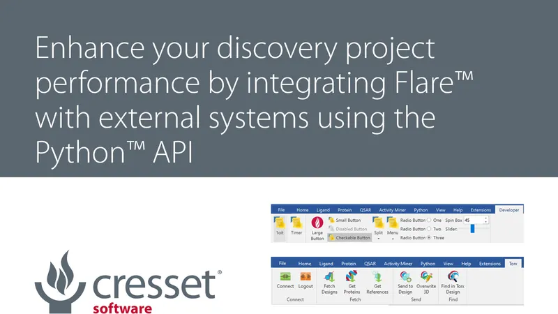 Enhance your discovery project performance by integrating Flare™ with external systems using the Python™ API