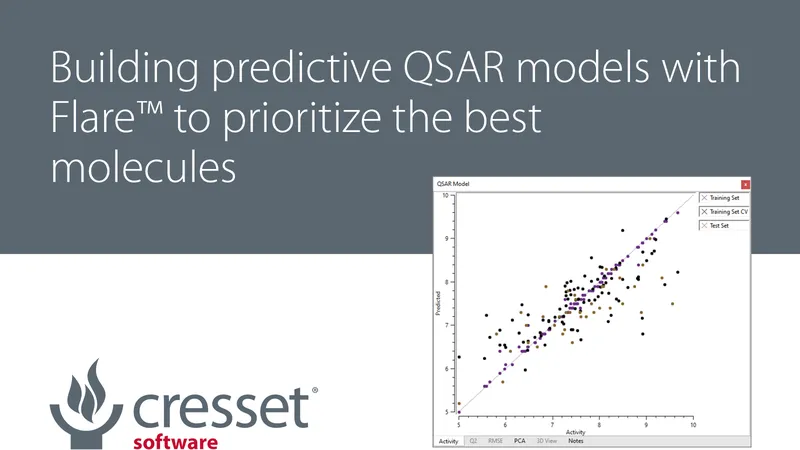 Building predictive QSAR models with Flare™ to prioritize the best molecules