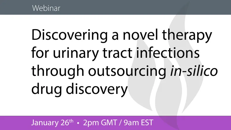 Discovering a novel therapy for urinary tract infections through outsourcing in-silico drug discovery header