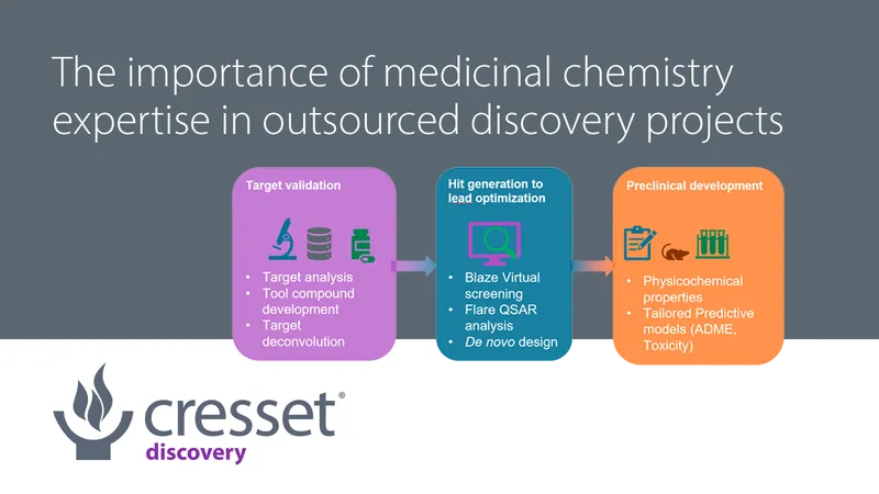 Importance of med chem expertise for outsourced projects
