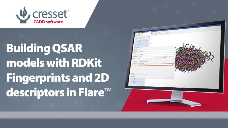 Building QSAR models with RDKit Fingerprints and 2D descriptors in Flare