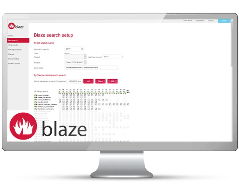 Blaze for ligand based virtual screening