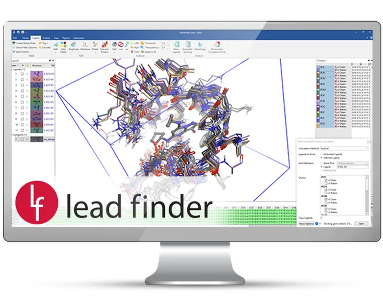 Lead Finder: Generate leads from high-throughput docking