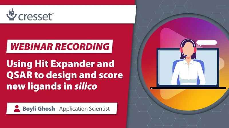 Using Hit Expander and QSAR to design and score new ligands in silico