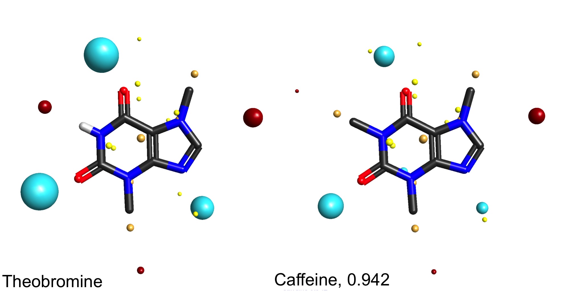 Theobromine with caffeine